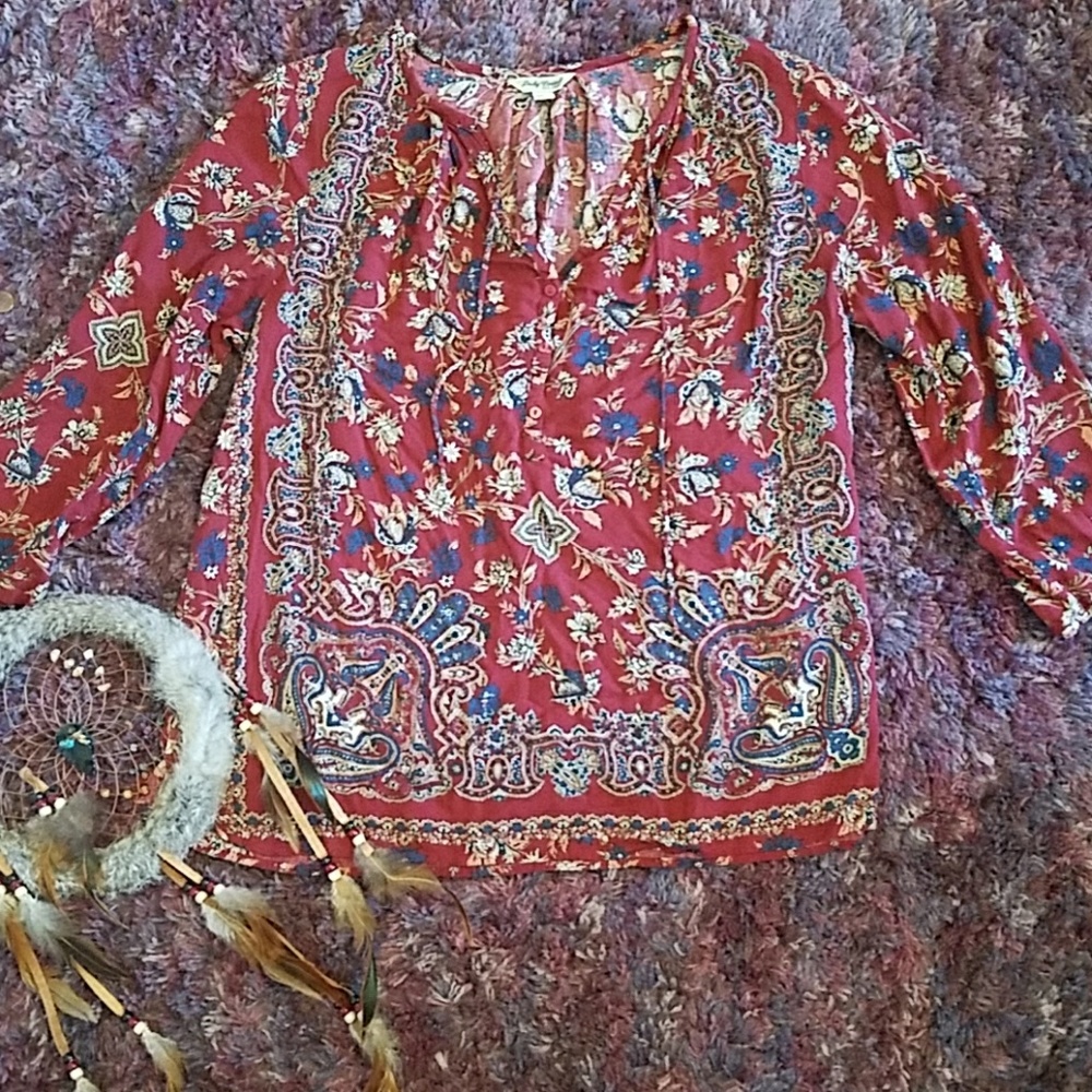 Floral blouse